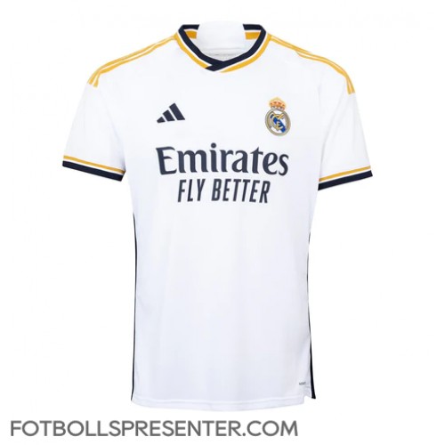 Real Madrid Hemma Matchtröja 2023-24 Kortärmad Real Madrid Hemma Matchtröja 2023-24 Kortärmad
